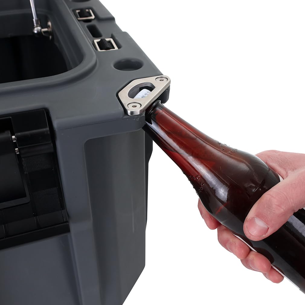 Mishimoto Borne Off-Road Hard Case, 116QT, Gunship Gray - Image 4