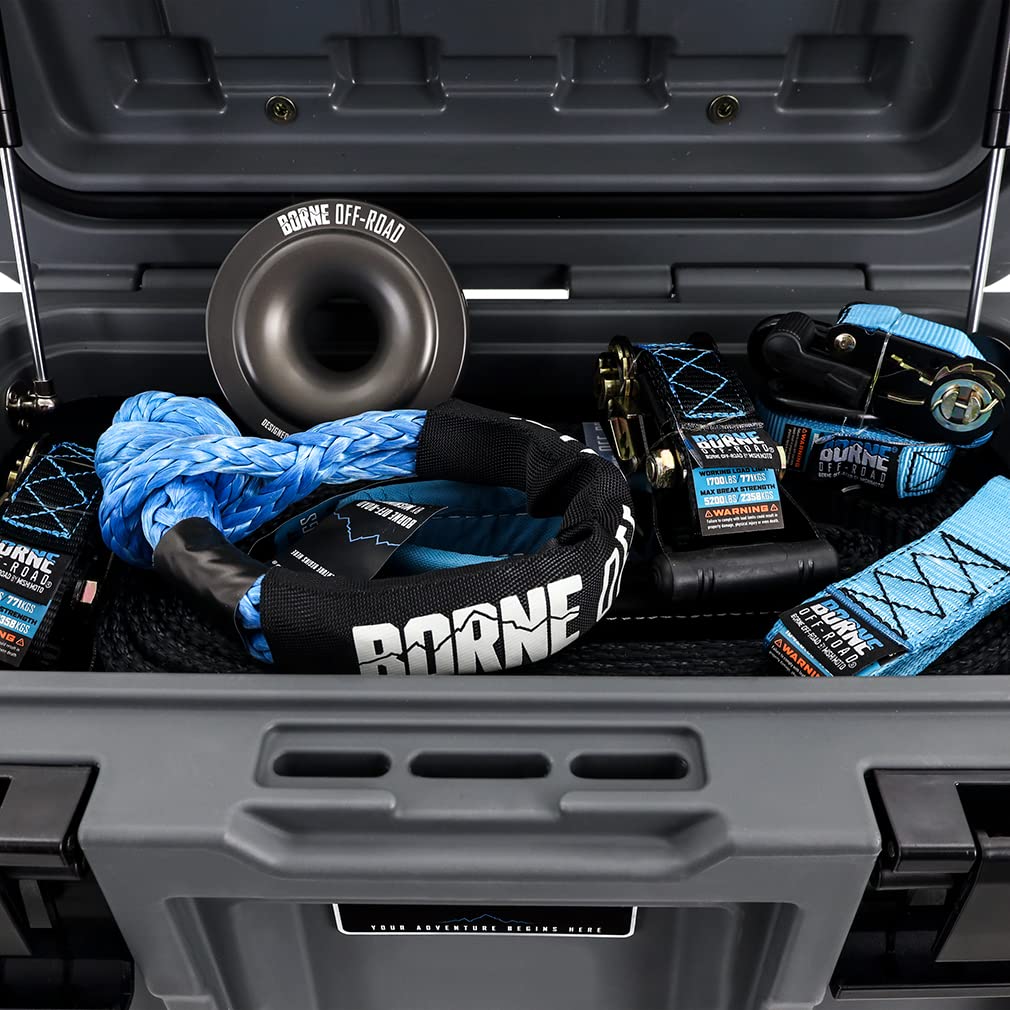 Mishimoto Borne Off-Road Hard Case, 116QT, Gunship Gray - Image 6