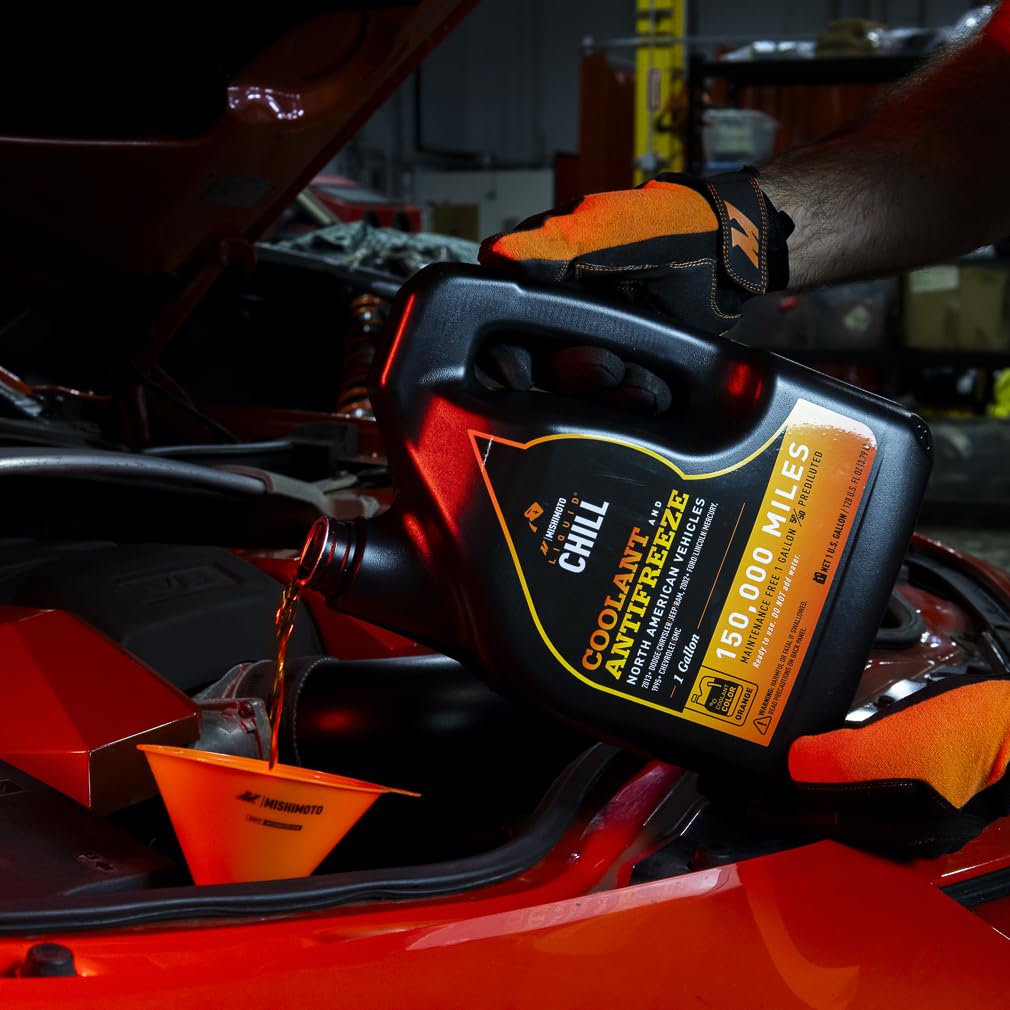 Mishimoto Liquid Chill® OE Coolant, Orange, North American Vehicles, 1 Gallon - Image 6