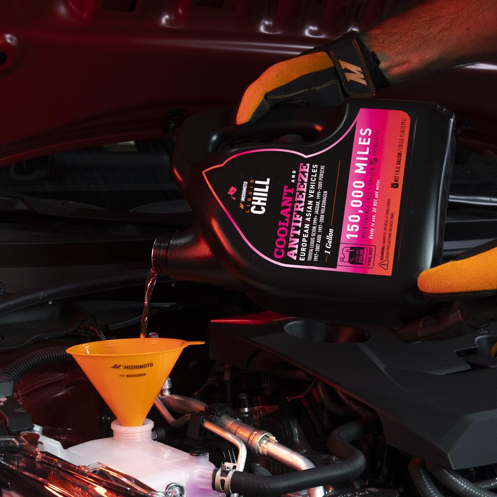 Mishimoto Liquid Chill® OE Coolant, Pink/Red, European/Asian Vehicles, 1 Gallon - Image 6