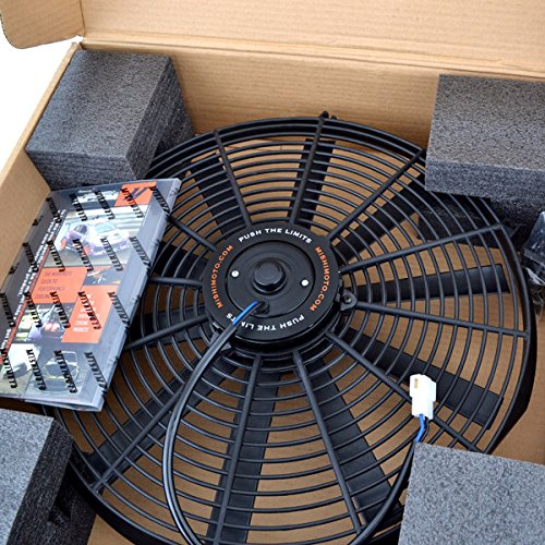 Mishimoto MMFAN-10 Slim Electric Radiator Fan, 10" Universal Fit, 12.3 Volts, Black - Image 7