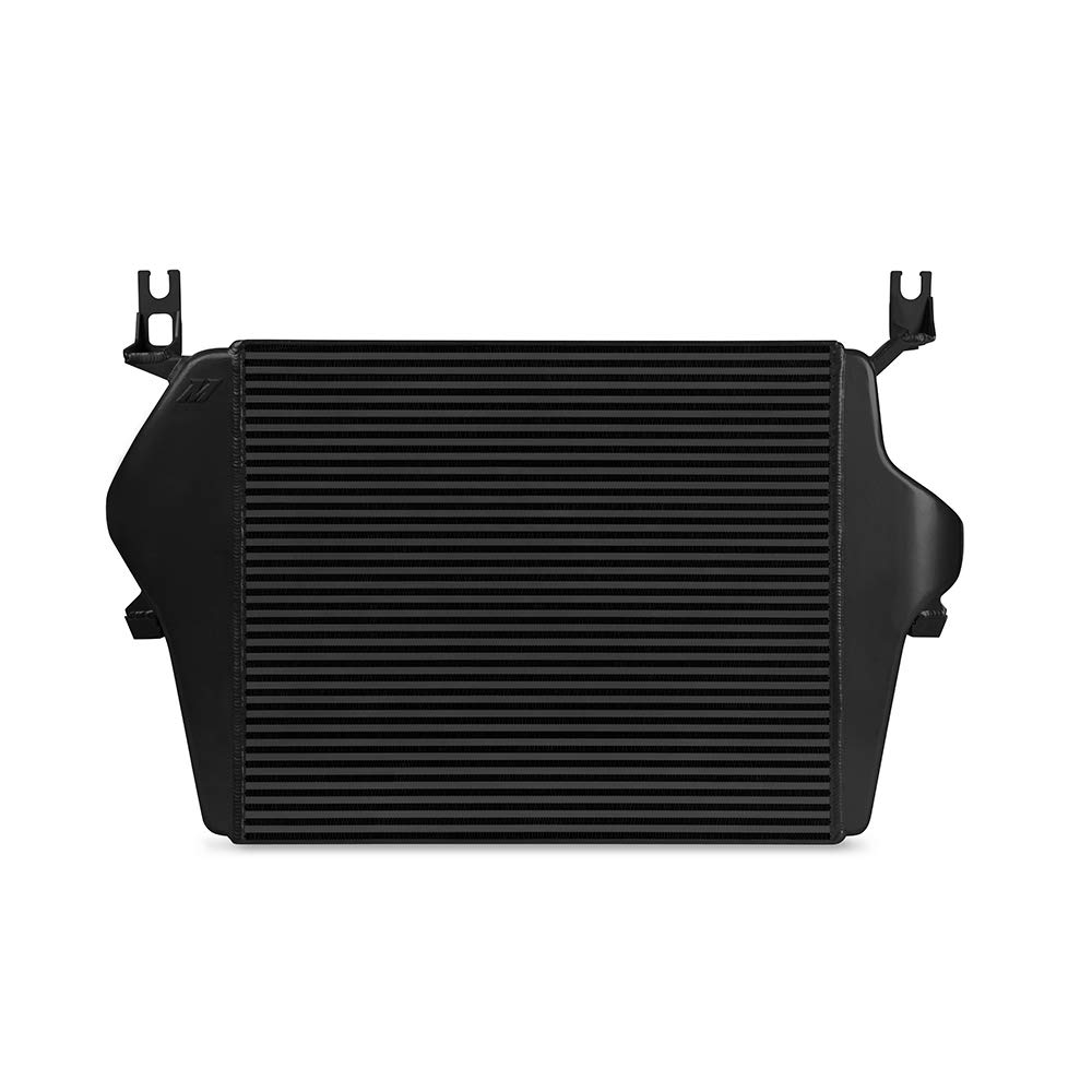 Mishimoto MMINT-F2D-99KBKBK Ford 7.3L Powerstroke Intercooler Kit, 1999-2003 Black Intercooler with Wrinkle-Black Pipes - Image 3