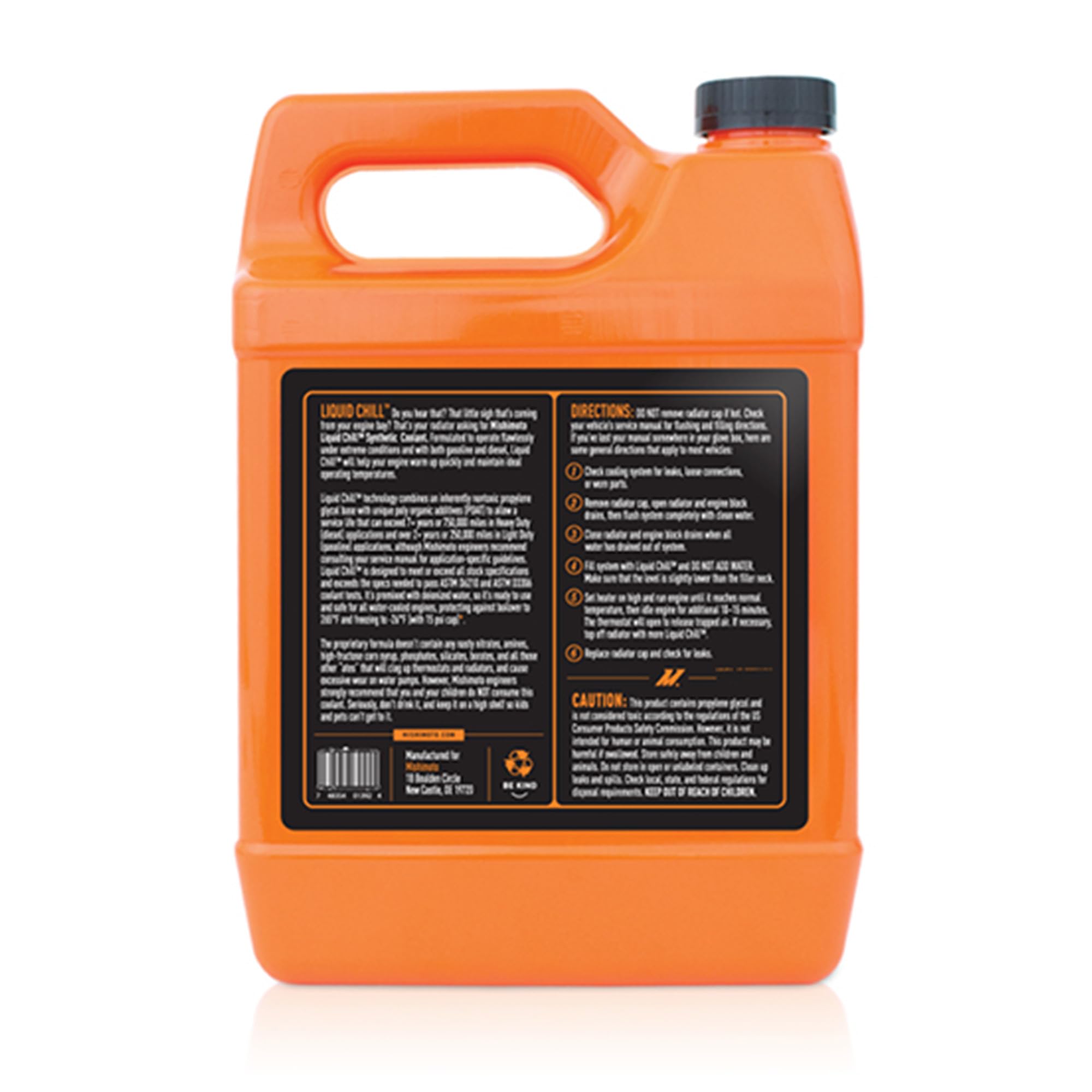 Mishimoto MMRA-LC-5050F Liquid Chill Premixed Synthetic Engine Coolant, 1 Gallon, Orange - Image 5