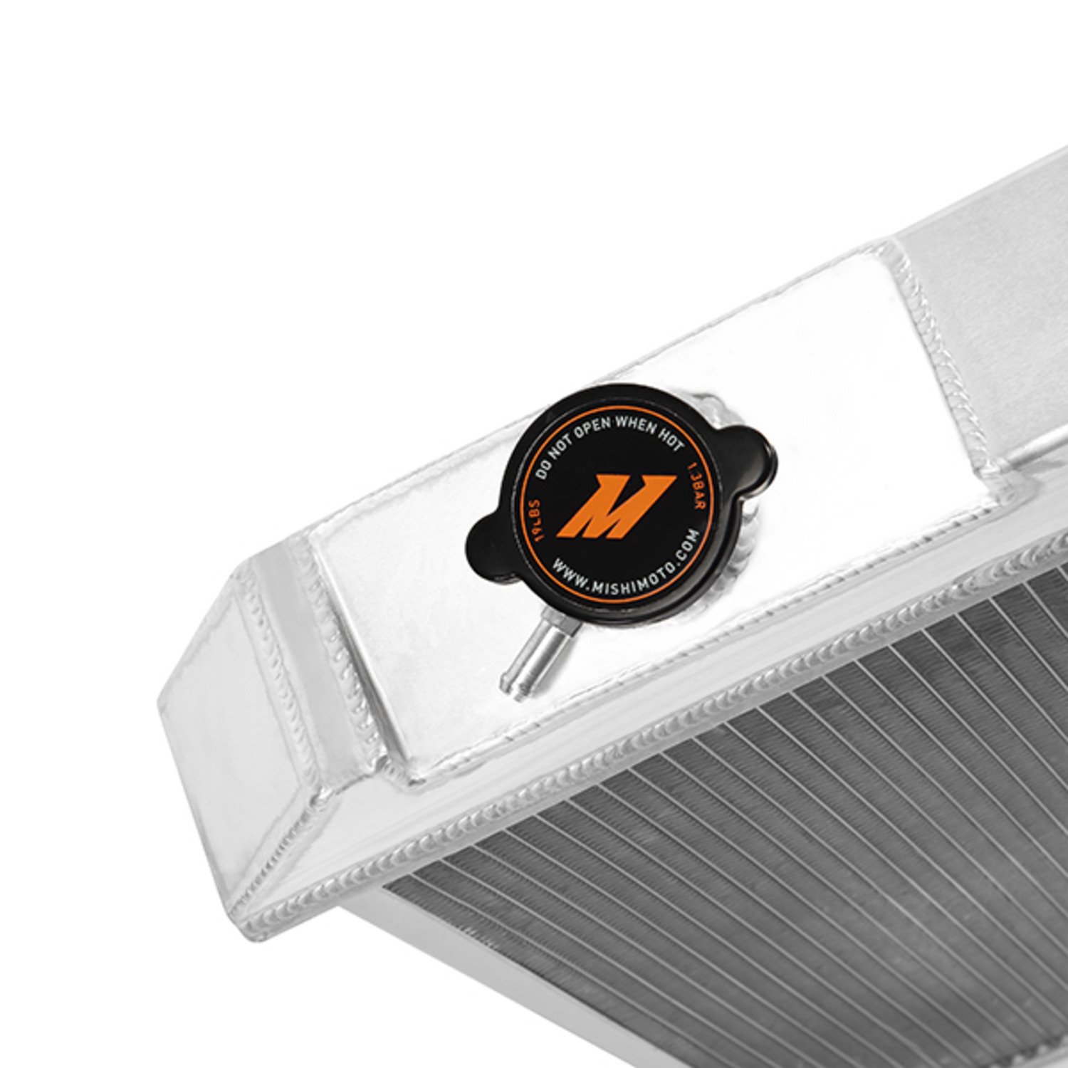 Mishimoto MMRAD-CK-63X Performance Aluminum X-Line Radiator Fits GMC C/K Truck 1963-1966 - Image 5