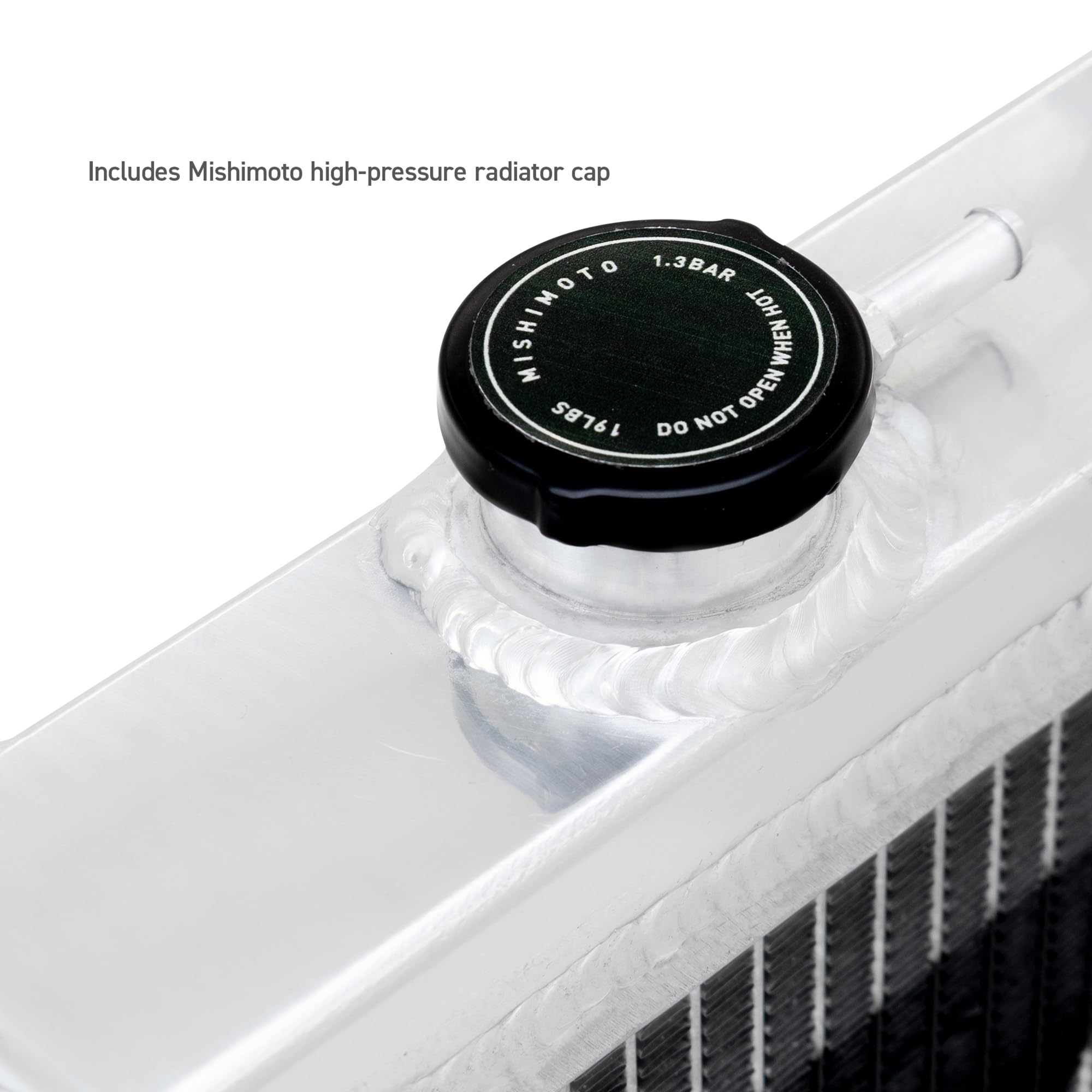 Mishimoto MMRAD-WRX-01 Performance Aluminum Radiator, Compatible with Subaru WRX & STI, 2001-2007, Silver - Image 5