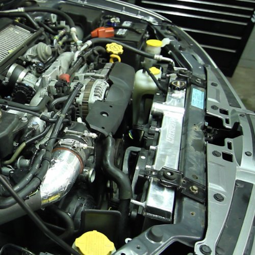 Mishimoto MMRAD-WRX-01X Performance Aluminum X-Line Radiator Compatible With Subaru WRX/STI 2001-2007 - Image 5