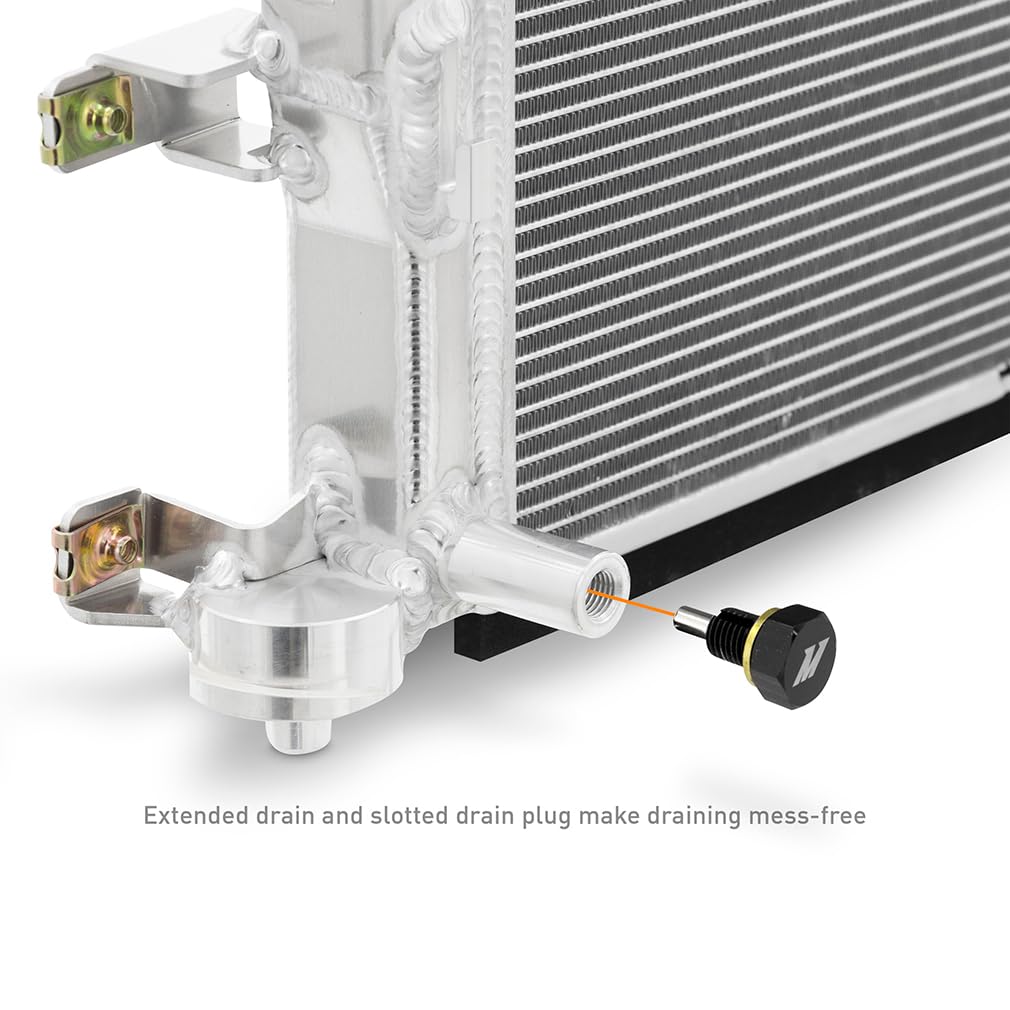 Mishimoto Performance Aluminum Radiator, Compatible with Toyota GR Corolla, 2023+ - Image 3