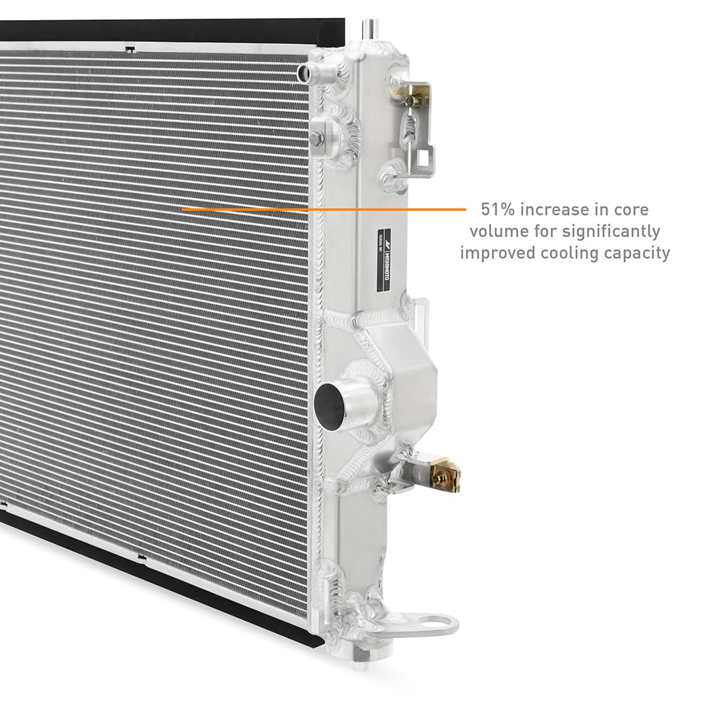 Mishimoto Performance Aluminum Radiator, Compatible with Toyota GR Corolla, 2023+ - Image 4
