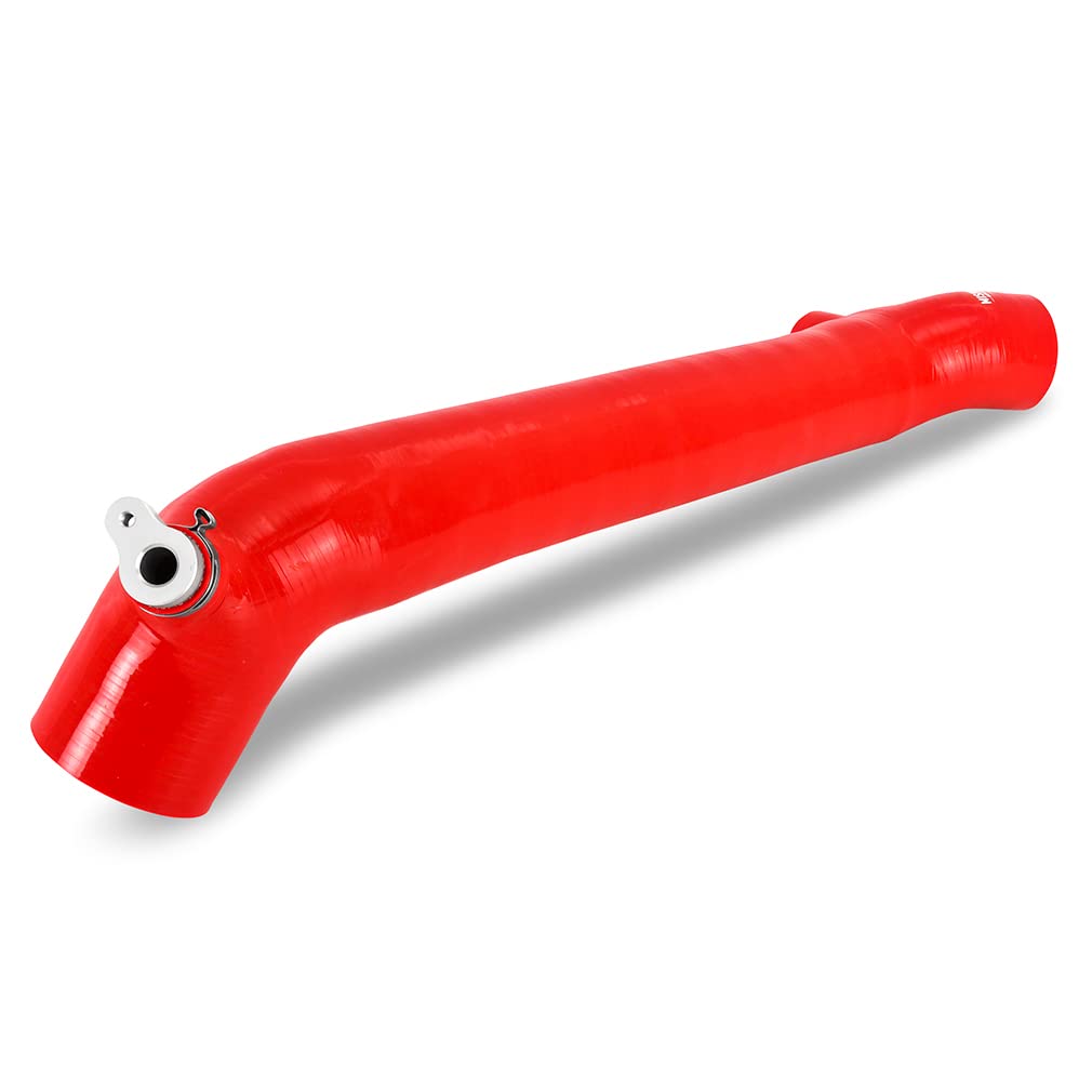 Mishimoto Silicone Charge Tube Compatible With Polaris RZR XP Turbo 2016+, Red - Image 3