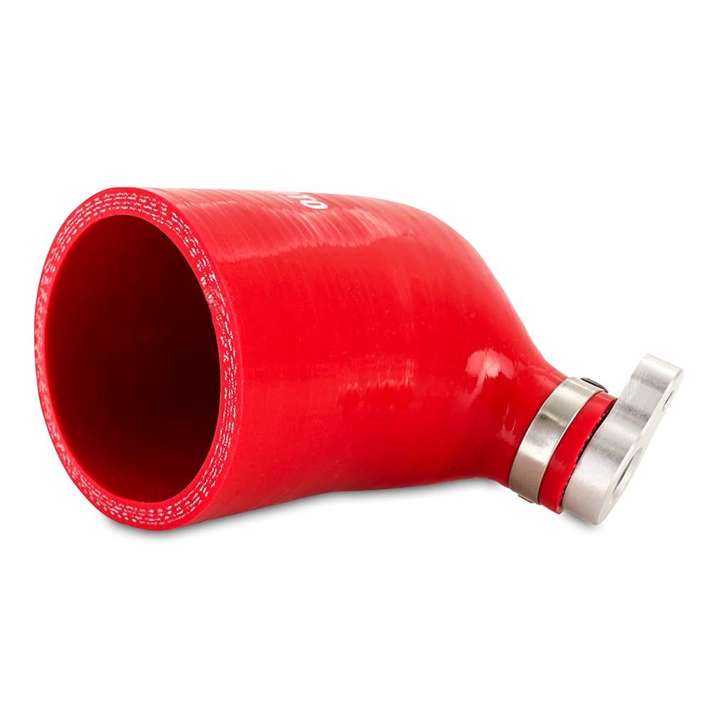 Mishimoto Silicone Charge Tube Compatible With Polaris RZR XP Turbo 2016+, Red - Image 4