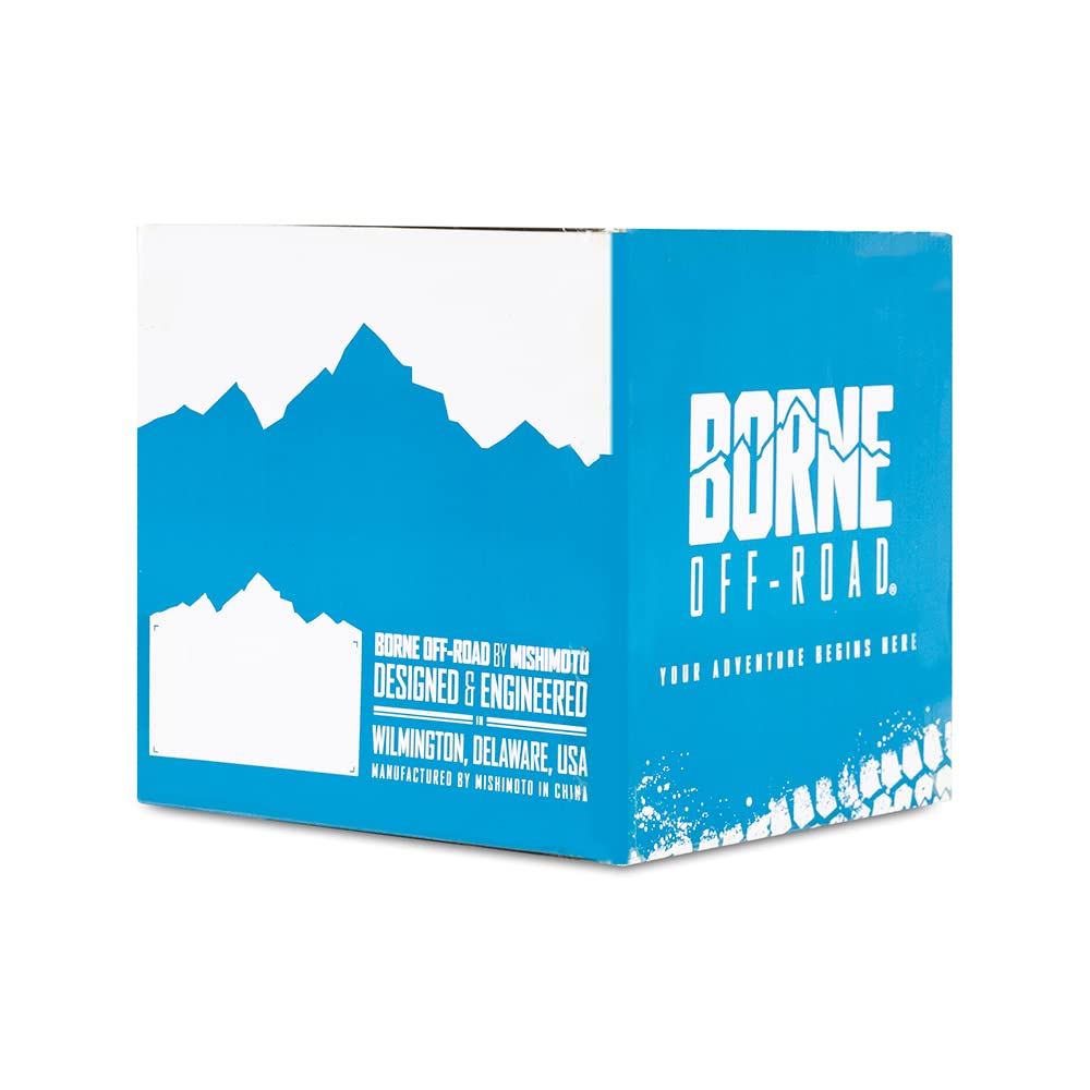 Mishimoto Borne Off-Road 8X165.1 Wheel Spacers, Compatible with RAM Cummins 6.7L, 2019+, 2" Thick, Black - Image 6